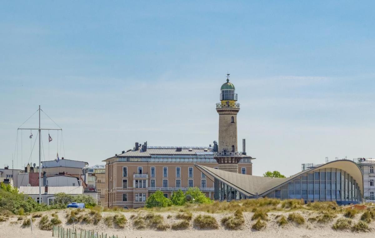 Sonnenuntergang, Am Leuchtturm Apartamento Rostock Exterior foto